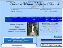 Tablet Screenshot of bvm-darby.com